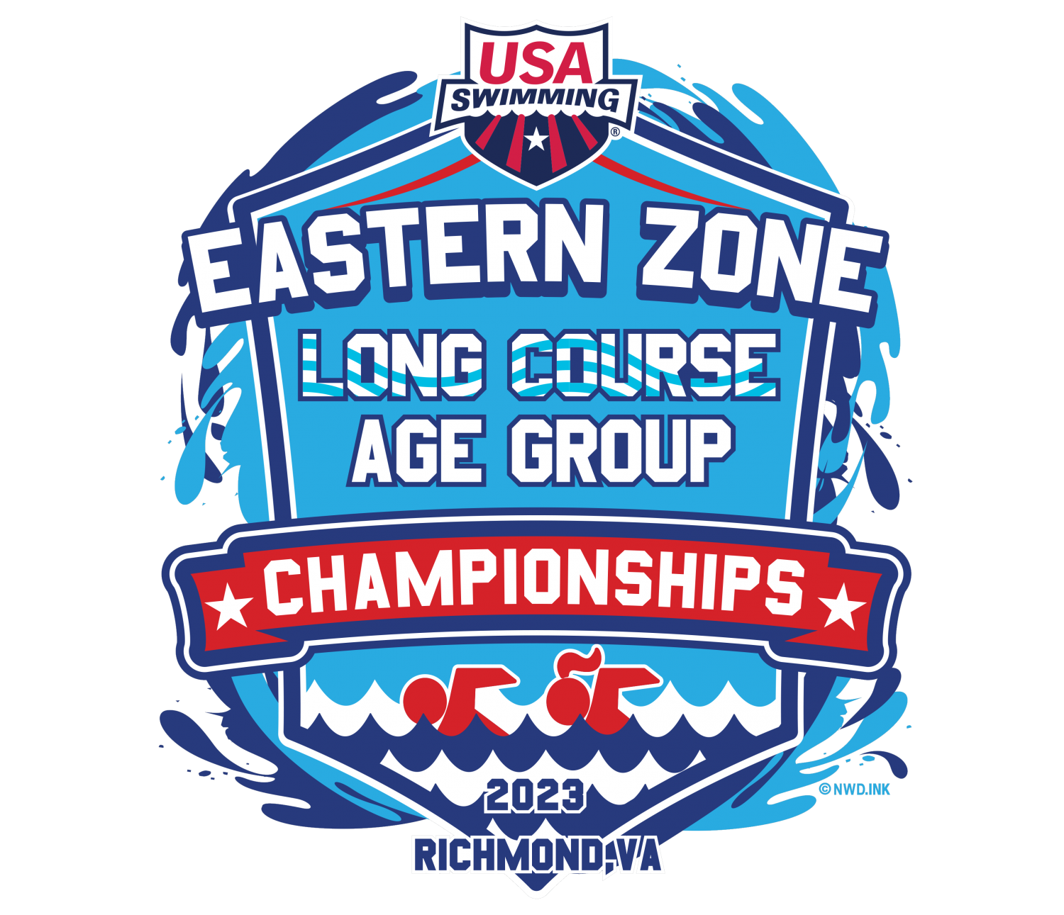 2023 Eastern Zone Long Course Team and Individual championship team