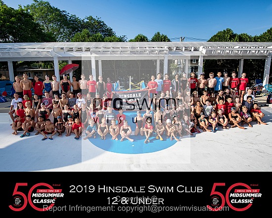Hinsdale Swim Club Team Picture